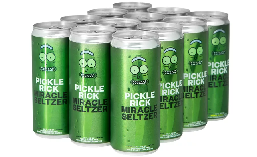 Pickle Rick Miracle Seltzer