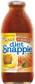 Snapple Diet Half Ã¢â‚¬Ëœn Half Lemonade Iced Tea