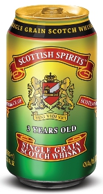 Scottish Spirits Single Grain Scotch Whisky