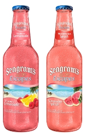 Seagram's Escapes Raspberry Lemonade and Watermelon Splash