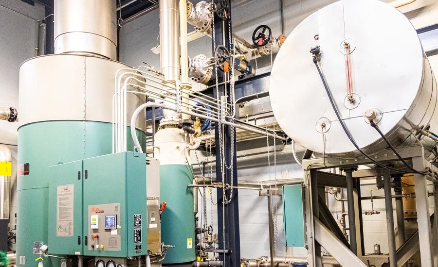 Clayton steam generators control process temperatures Beverage Industry