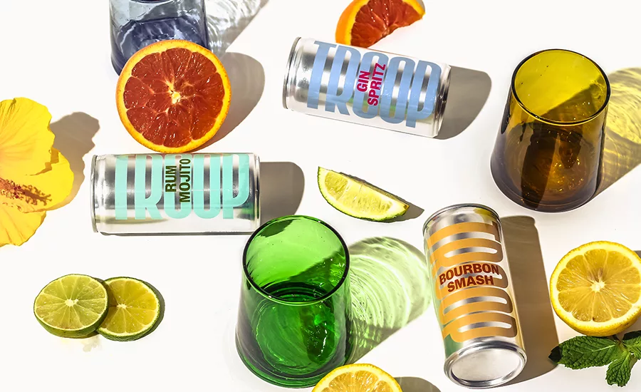 Troop Canned Cocktails