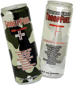 TroopFuel energy drinks