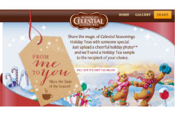 Celestial Seasonings "From Me To You" promotion