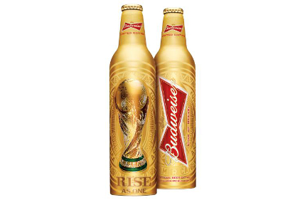 Budweiser 2014 FIFA World Cup Brazil bottles