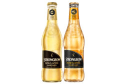 Strongbow Gold Apple Hard Cider and Strongbow Honey & Apple Hard Cider