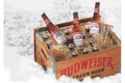 Budweiser limited-edition, handmade wooden crates and classic packaging