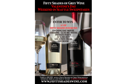 Fifty Shades of Grey Wine contest image