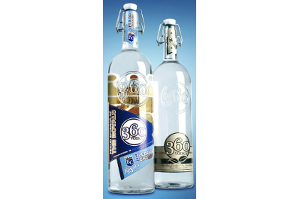 360 Vodka Kansas City Royals limited-edition packaging