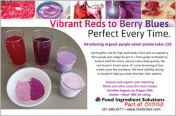 Vibrant Reds to Berry Blues - Color Options from Food Ingredient Solutions