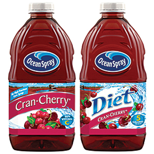 Ocean Spray cherry drink