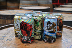 Revolution Brewing cans