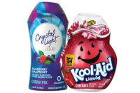 KoolAid Cherry and Crystal Light liquid