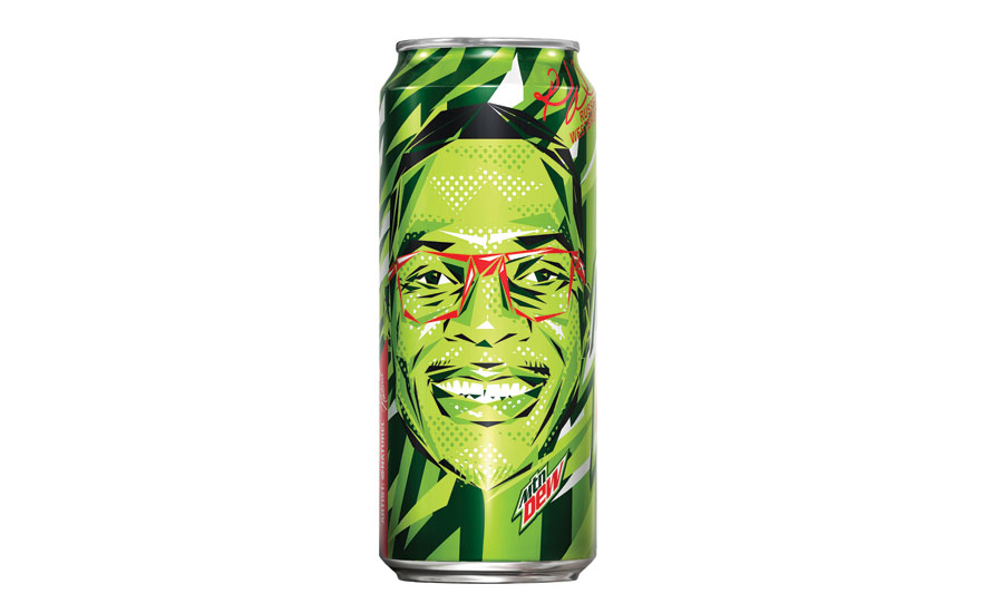 MTN Dew Westbrook cans