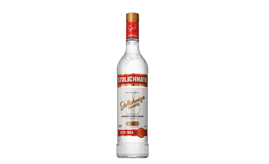 Stolichnaya premium new bottle