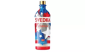Svedka Stars & Stripes Party Bottle
