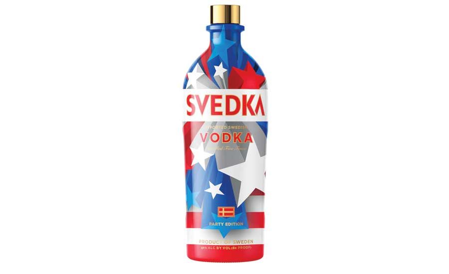 Red White and Blue Vodka