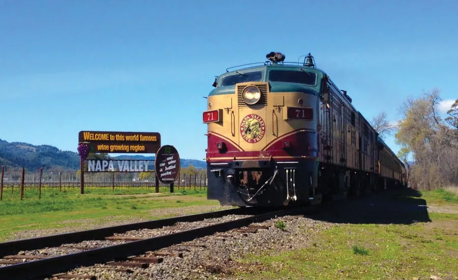 Napa Valley wine train