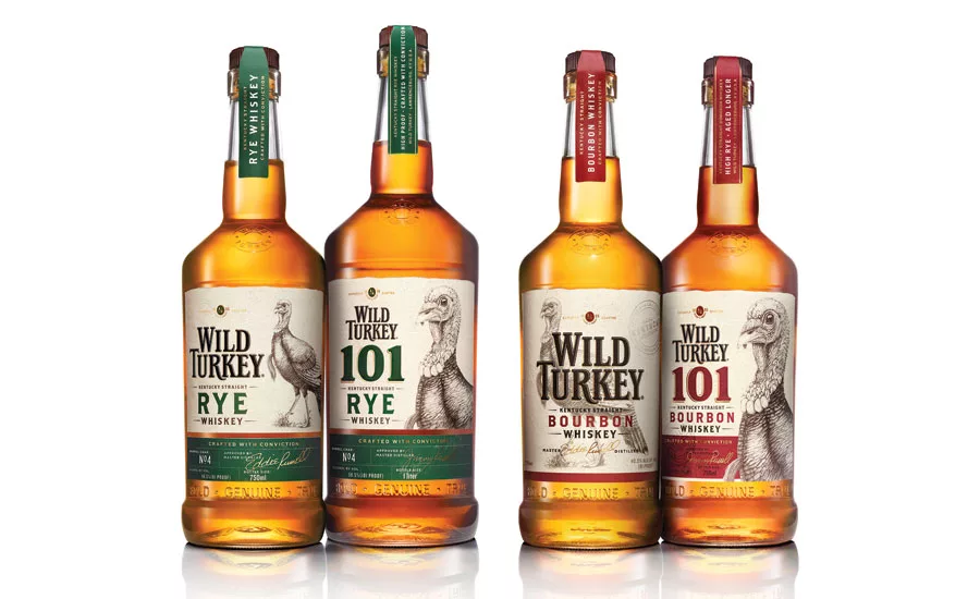 Wild Turkey new packaging