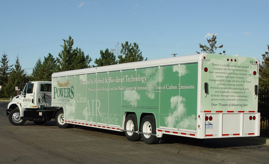 Powers Distributing employs hybrid, biodiesel fleets 20160315