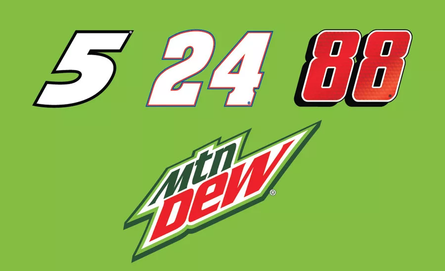 Mountain Dew racing lineup 2016