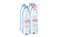 Evian bottle