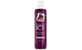ICE bottle, grape rasberry