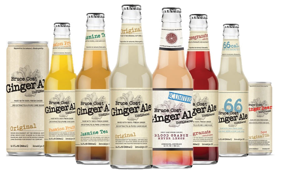 Bruce Cost Ginger Ale Bottles - Beverage Industry