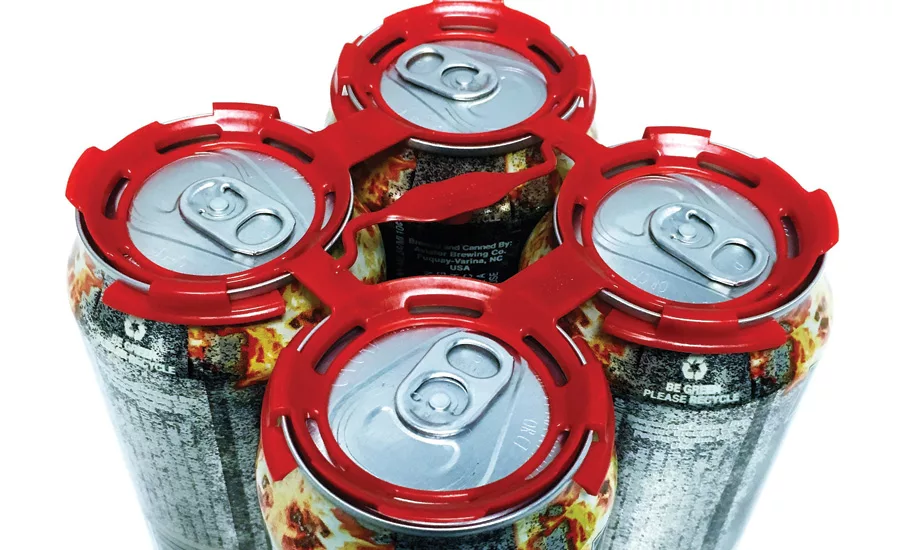 new carrying handles for canned beer