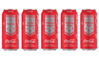 Coke cans honoring service members