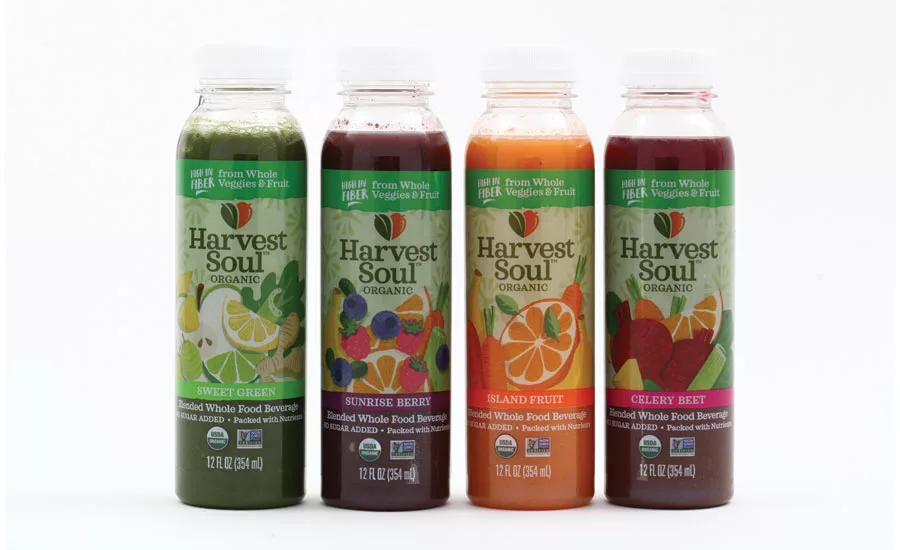 Harvest Soul Organic Bottles Beverage Industry
