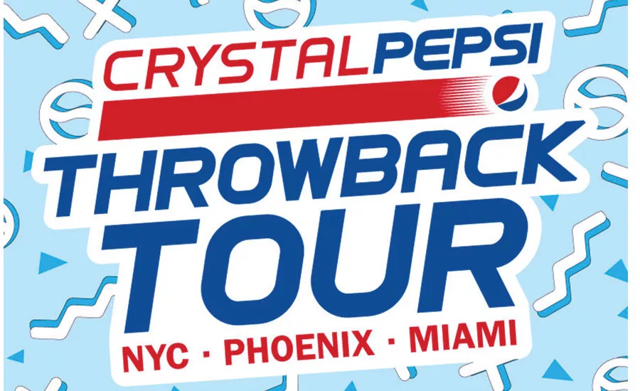 Crystal Pepsi Throwback Tour