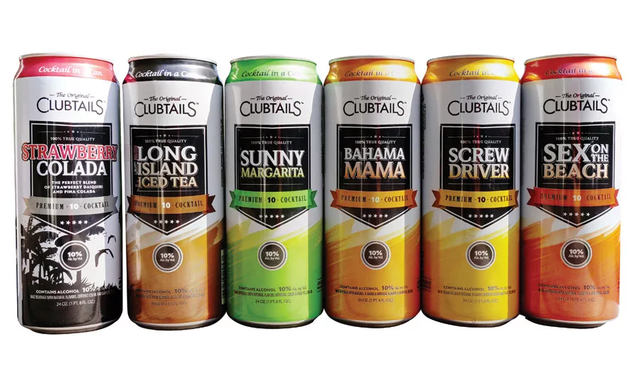 Geloso Beverage Group’s Clubtails new 24-ounce cans