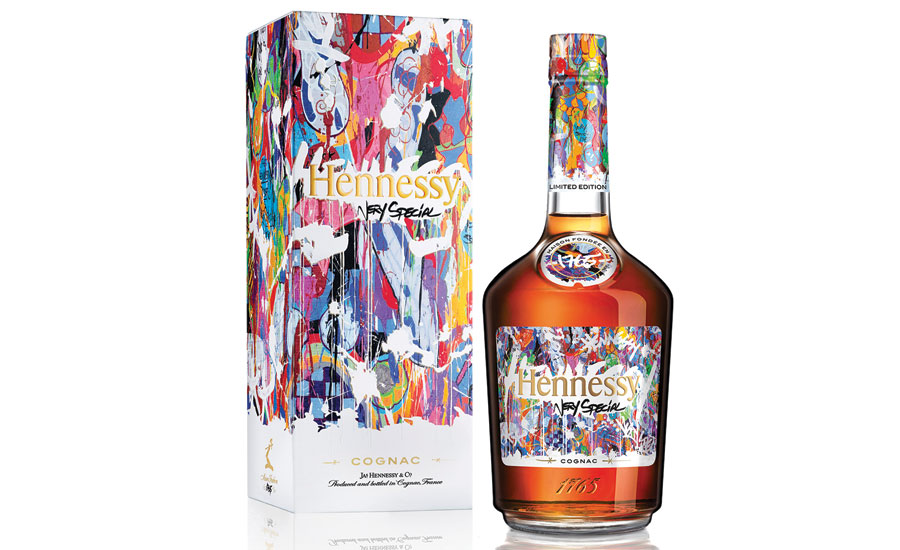 Hennessy limited-edition bottle features JonOne | 2017-09-15 