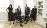L.A. Libations - Pictured left to right: Tina Mirfarsi, David Meniane (seated left), Robert Macias, Pat Bolden, Dino Sarti (seated right) and Danny Stepper - Beverage Industry