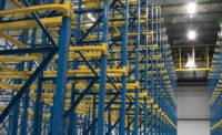 Steel King Industries Inc.'s cost-effective, durable storage systems. - Beverage Industry
