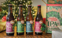 Dogfish Head is bringing “joy to the world” with the release of its IPAs for the Holidays variety 12-pack. - Beverage Industry