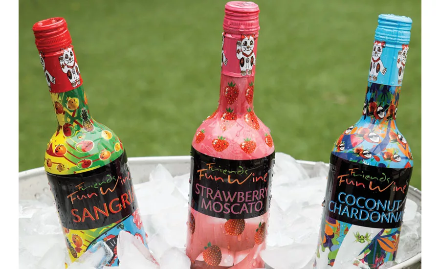 Friends Fun Wine - Beverage Industry