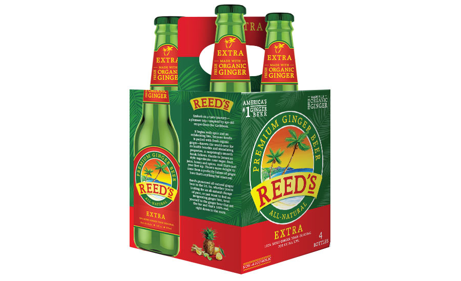 Reed’s Inc., makers of all-natural Reed’s Ginger Beer and Virgil’s Handcrafted Sodas, recently unveiled a new package design for its flagship line of ginger beers. - Beverage Industry