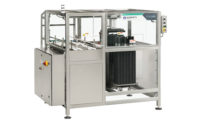 Roberts PolyPro, a product brand of ProMach, offers an automated can handle applicator for craft beer and spirits: the THA240. - Beverage Industry