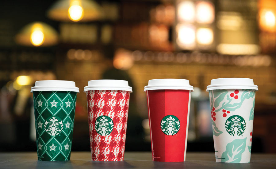 Starbucks seasonal cups. - Beverage Industry
