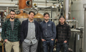 Few Spirits - Beverage Industry: Pictured left to right: Sam Bielawski, Paul Hletko, Steven Kaplan and Skyler Retzlaff.