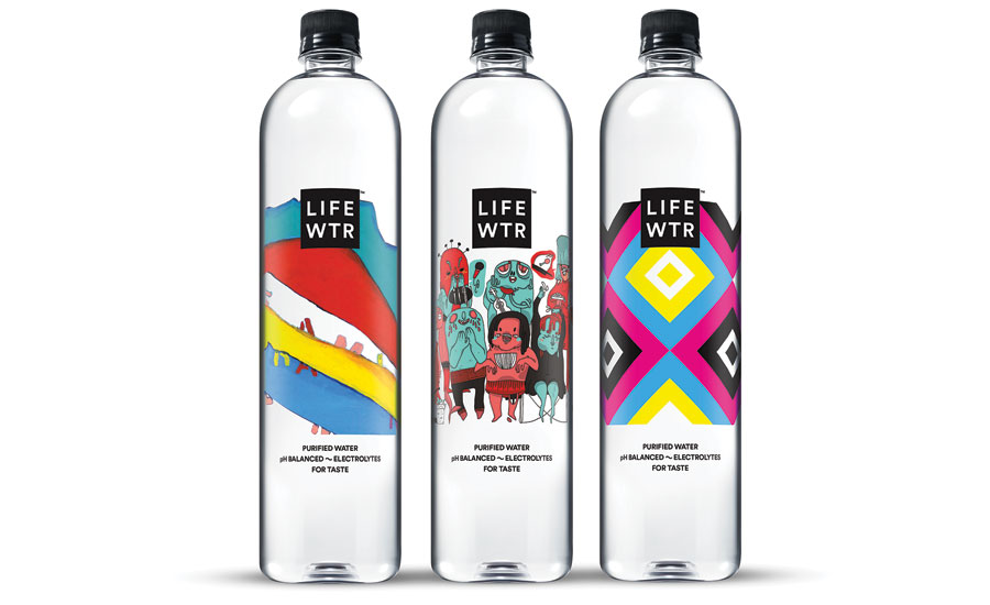 LIFEWTR Series 4 Artist Labels - Beverage Industry