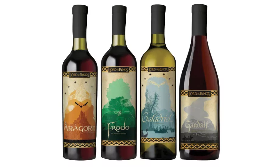 Lord of the Rings - Lot18 Wine Bottle - Beverage Industry