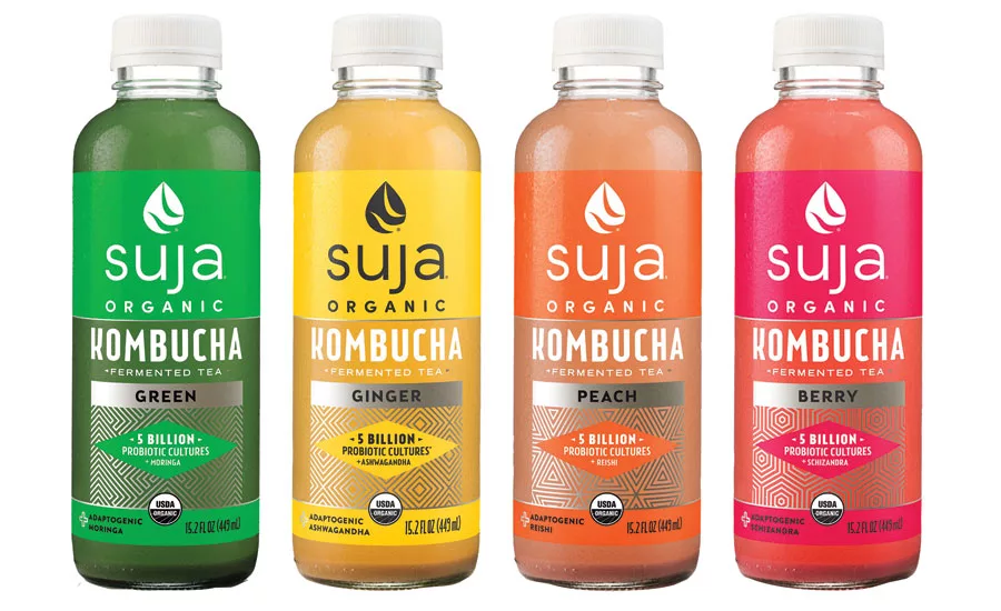 Suja Kombucha Drinks - Beverage Industry