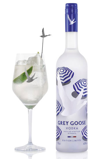 Grey Goose Vodka released the latest iteration of its annual French Riviera bottle series. Designed by renowned illustrator and France native Quentin Monge. - Beverage Industry