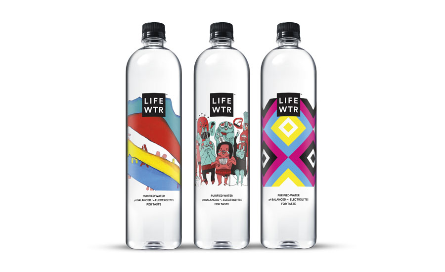 LIFE WTR Bottles