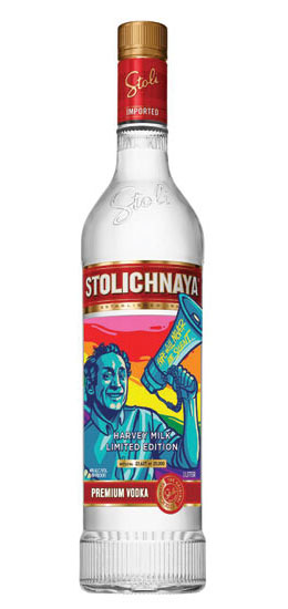 Stoli Vodka announced the launch of its Stoli Harvey Milk limited-edition bottle - Beverage Industry