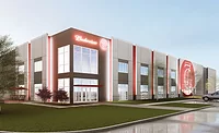 7G Distributing Rendering of 7G Distributing's new office and warehouse - Beverage Industry