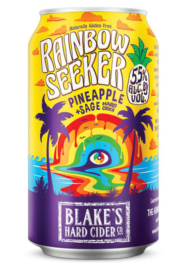 Rainbow Seeker is part of an initiative from Blake’s Hard Cider Co. to donate a portion of the proceeds to The Human Rights Campaign (HRC), a LGBTQ civil rights organization, the company says. - Beverage Industry